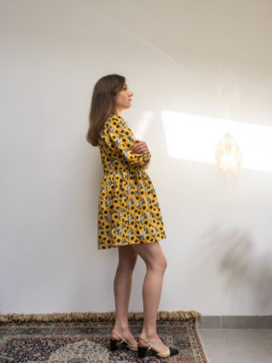 robe pia - tournesol