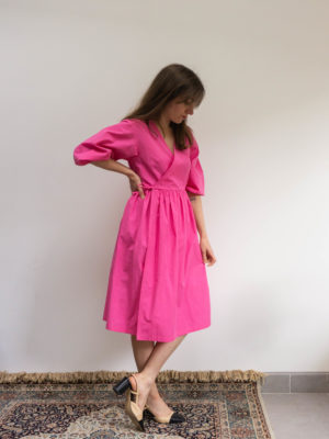 robe pia - fuchsia