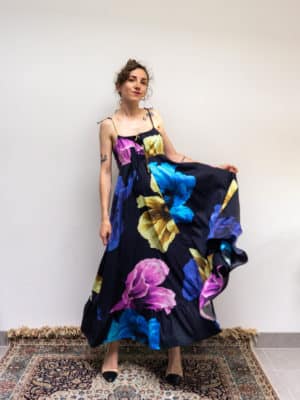 robe maria - fleurs